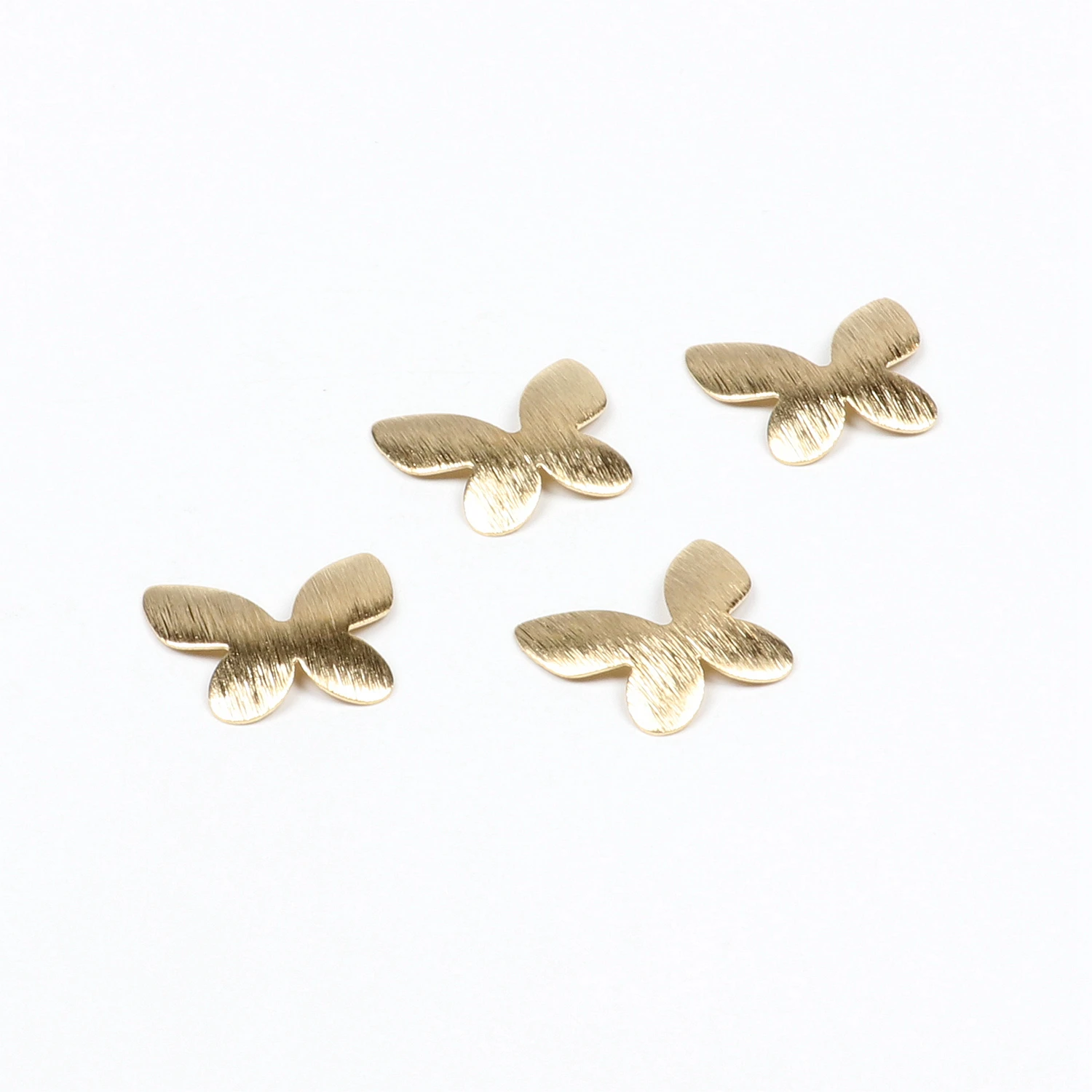 

Hammered Brass Charms,Butterfly connector,Findings Accessories For Diy Earrings Necklace Bracelet DIY Making,Jewelry Supplies