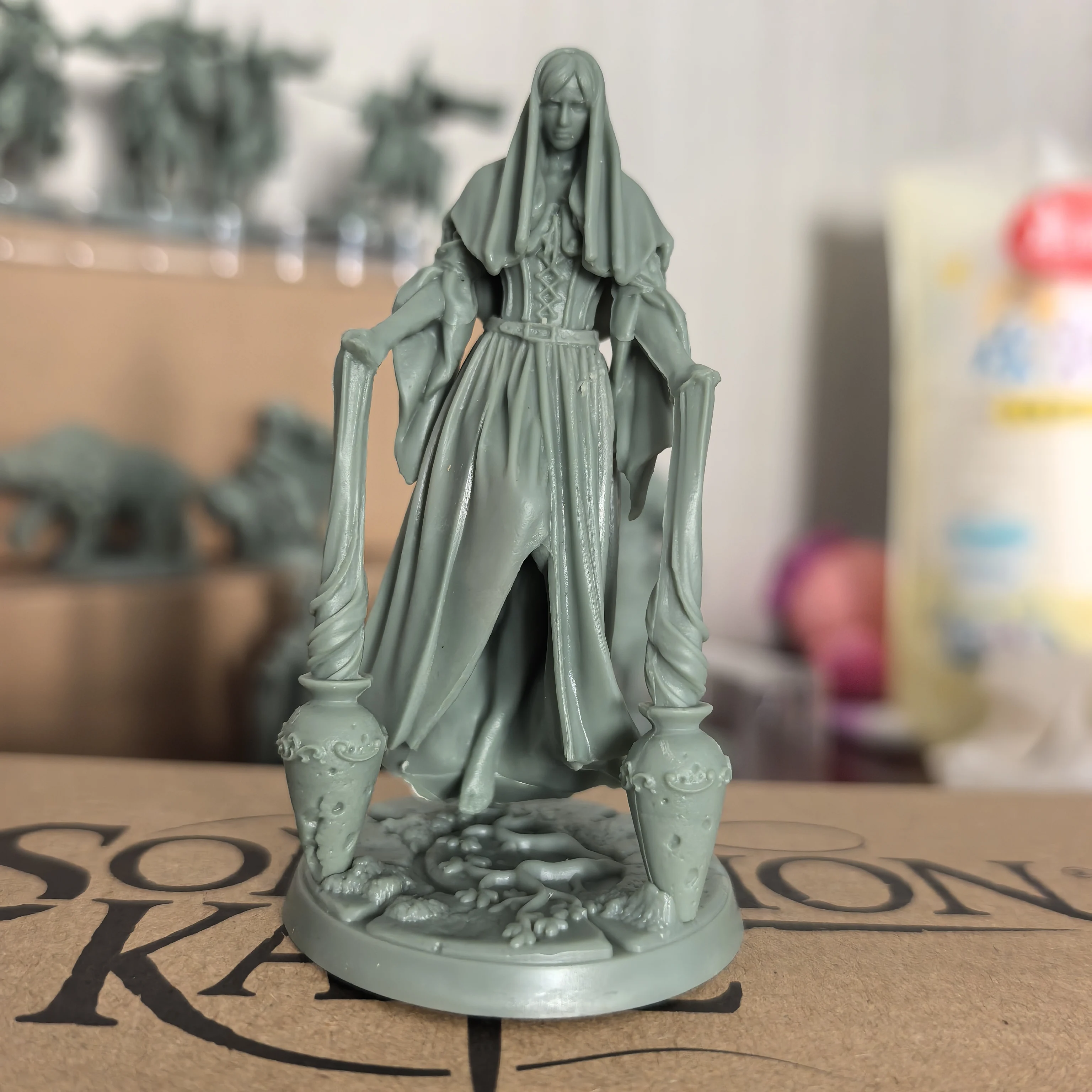 Zombicide Deluxe Horror Miniatures Set: Warriors, Heroes, and Monsters
