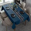 Modern Dark Series Printing Waterproof Table Tablecloth Wedding Decoration Rectangular Coffee Tables Cover Picnic Blanket 4