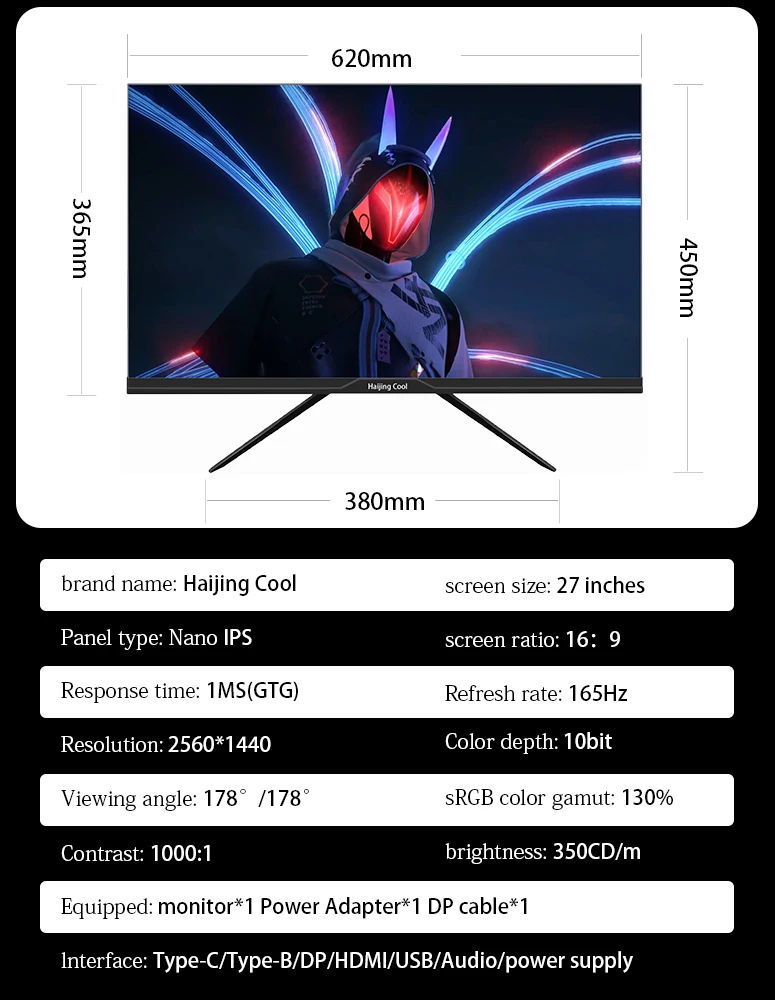 Tiansu-monitores de 27 pulgadas para Gamer, Monitor de ordenador 2k, 165hz,  144hz, IPS, PC, pantalla plana para juegos, 240hz, HDMI, FHD, 16:9 -  AliExpress