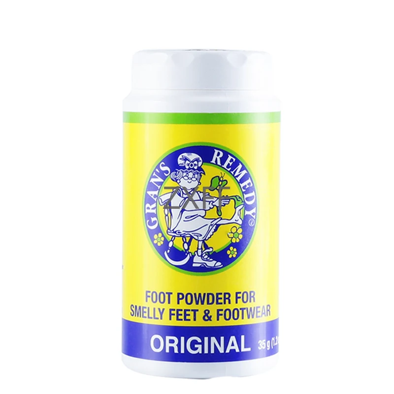 Original NewZealand Grans Remedy Original Cooling Scented Foot Care Powder Smelly Feet FOOTWEAR Treatment Foot Odour Control 35g foot care powder