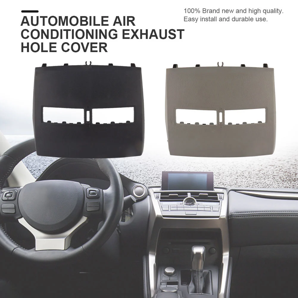Car Finisher Instrument Panel Cover Front Dashboard Panel Shell Non-Slip Air Conditioner Vent Outlet for Nissan Tiida 2005-2011 2