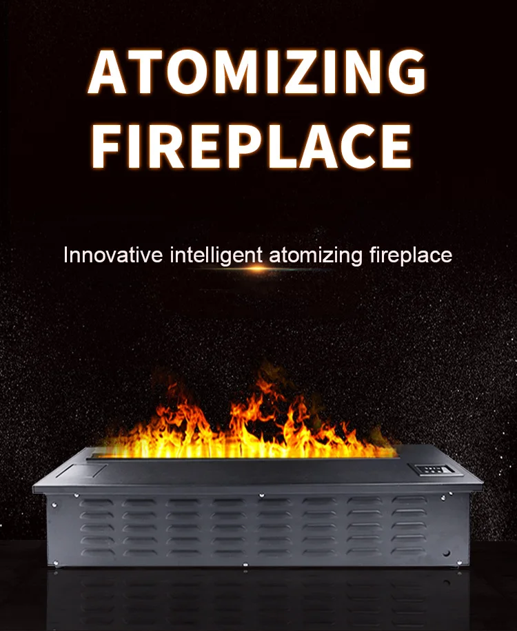 Description Picture 2 of itemNew Prima Custom Antomizing Clean Water Built In Electric 4D Vapor Steam Mist Fireplace