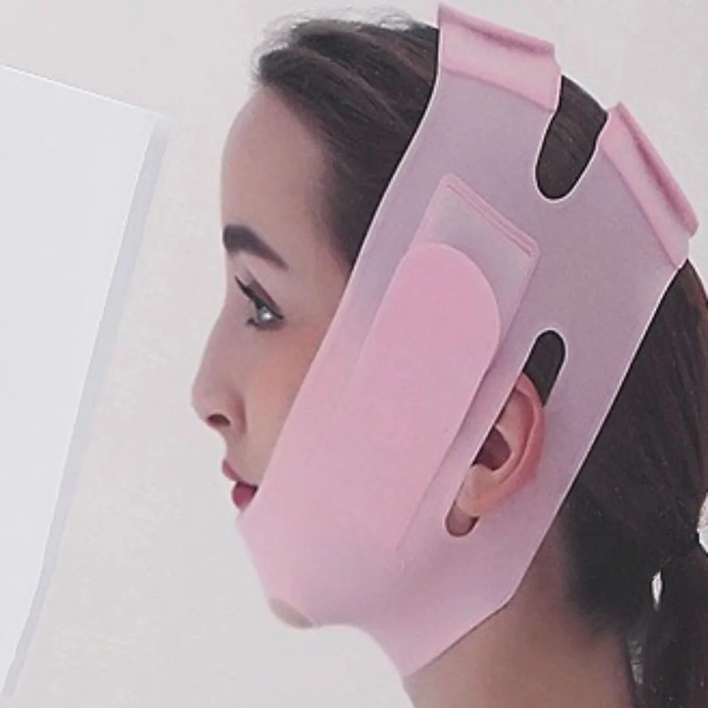 Silicone Face Strap Belt Mask Anti-Wrinkle Elasticity Lift Oval Mask Sculpting Beauty Face Slimming Strap V Face