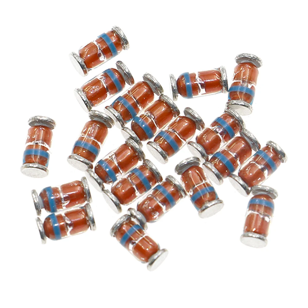 SMD 제너 다이오드 LL-41, 3.3V, 3.9V, 4.3V, 4.7V, 5.1V, 5.6V, 7.5V, 8.2V, 9.1V, 10V, 12V, 13V, 15V, 18V, 20V, 22V, 50 개 24V