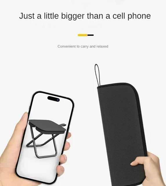 Description Picture 4 of itemOutdoor folding stool Camping chair Park stool Picnic small Mazar fishing chair Portable small bench folding chair