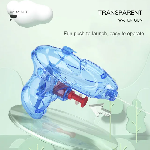 1Pcs Mini Water Gun Children's Small Water Gun Mini Water Spray Gun Small Size Water Fighting Game Outdoor Toy Gun For Baby Kids 2