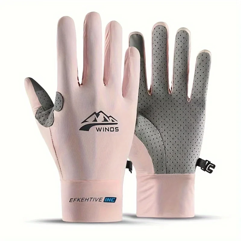 Unisex Outdoor Sports Gloves Anti-Slip Wear-Resistant & Breathable For Camping& Fishing Suitable for Men & Women 1pair