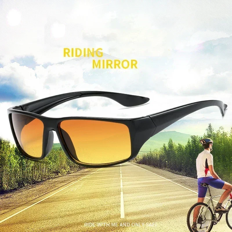 Night Vision Sunglasses Driving Glasses Night Vision Sunglasses Car Night Driving Glasses Driver Goggles Unisex Sun Glasses UV Protection Sunglasses Eyewear Gift