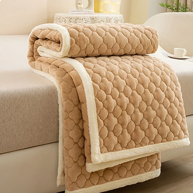 Winter Thick Warm Soft Mattress Toppers