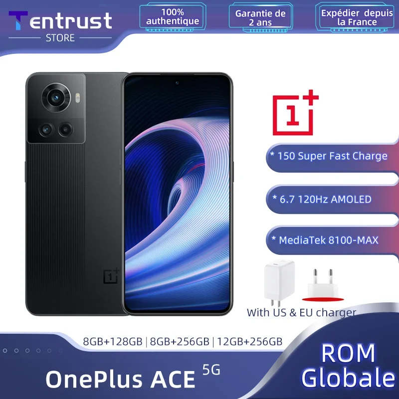 Global-Rom-OnePlus-ACE-5G-Smartphone-150W-Fast-Charging-MTK-Dimensity ...