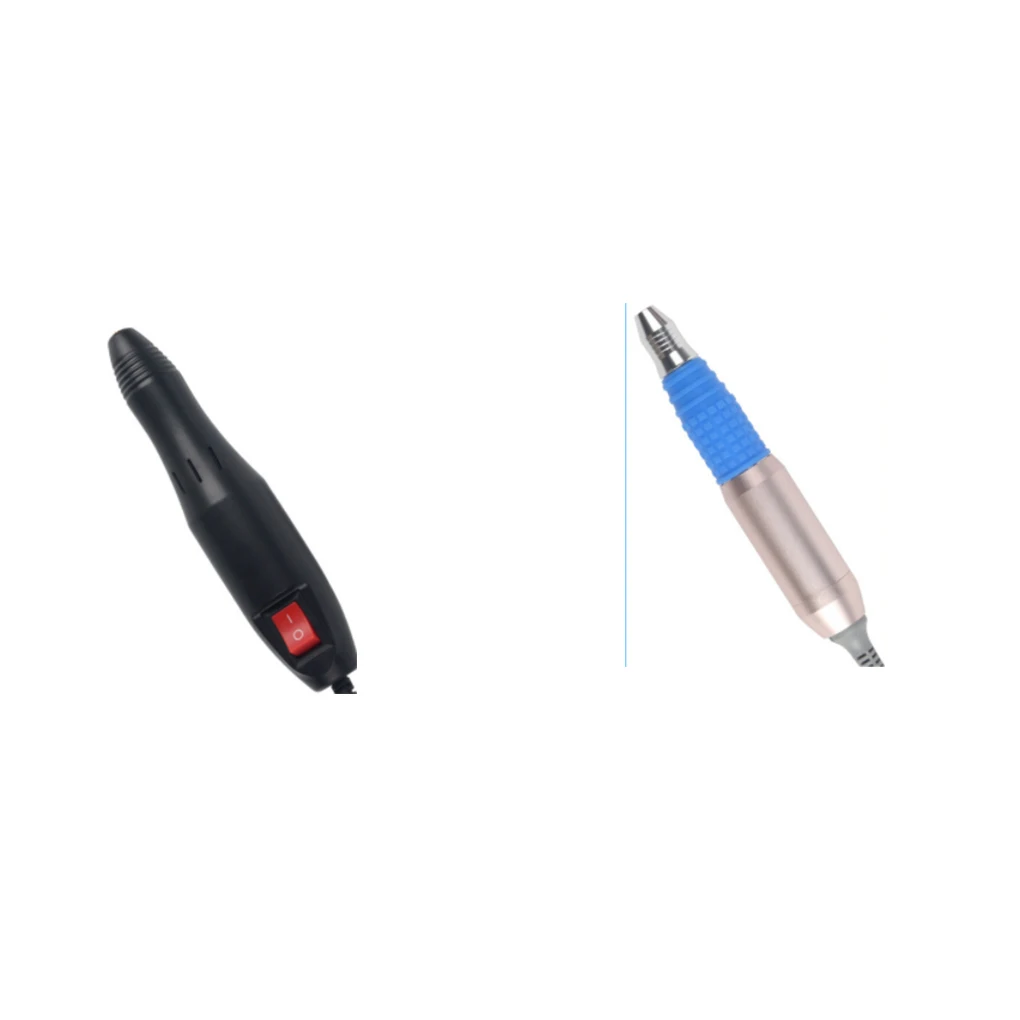 

Polishing Tool Anti-skidding Rechargeable Nail Drill Handle Professional Grinder Fake Nail Remover 2000 ABS Black