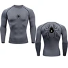 Anime Hunter X Hunter Compression Tshirt Quick Dry Running Gym Fitness Tight Sportswear Summer Breathable Spider Short Sleeve 4