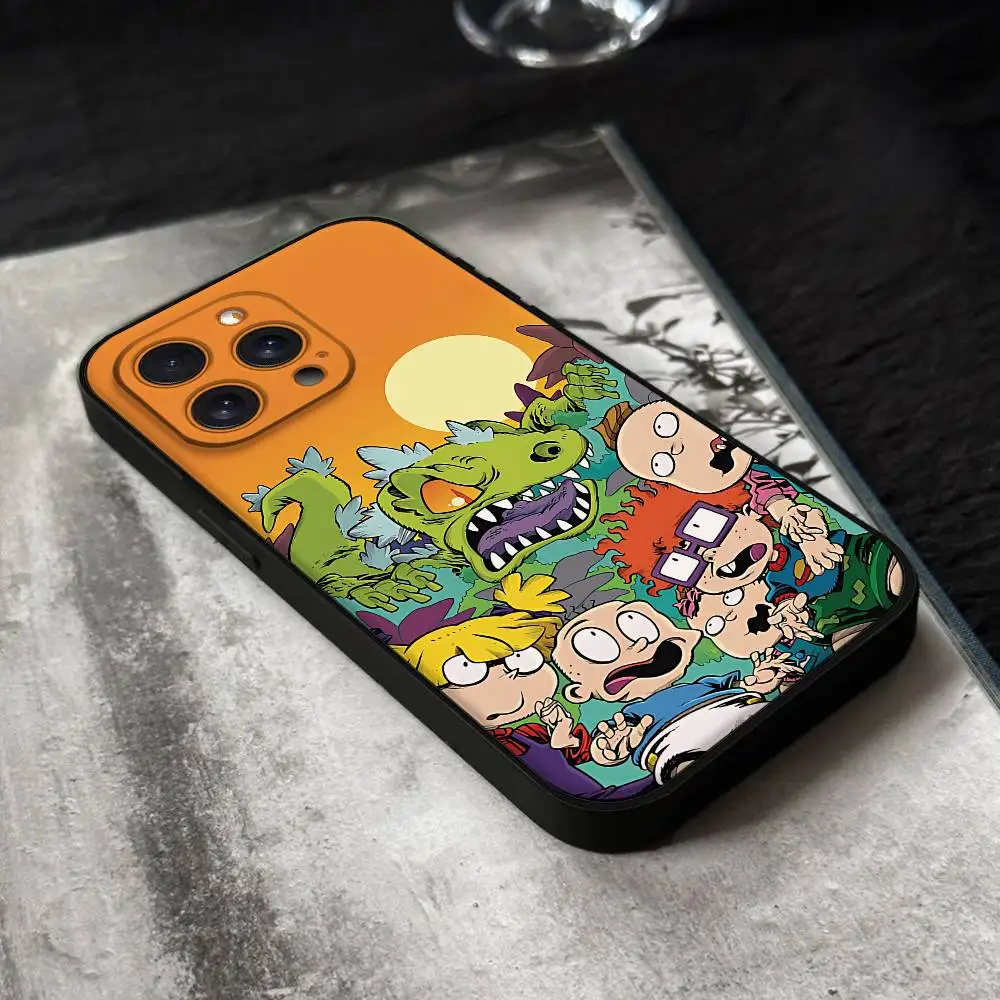 Cartoon Rugrats Anime Soft TPU Phone Case - Skin-Friendly Design