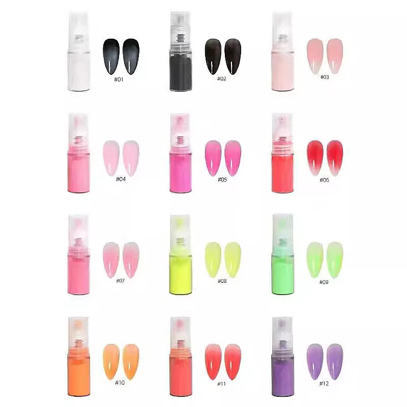 Nail Art 10g Spray Powder Ombre Spray for Nail Create A Few Seconds To Achieve A Gradient Effect Pigment Aurora Powder New