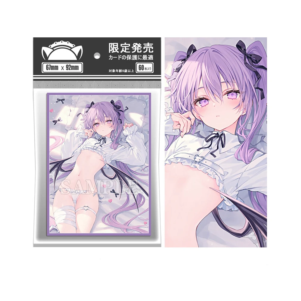60 Pz 67 X92Mm Pratico Art Anime Card Sleeves Per Mtg/Pkm Top Loading Board Game Card Holder Gioco Trading Card Protector