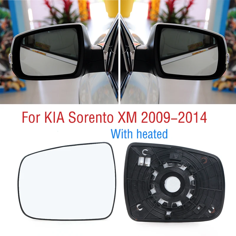 Für KIA Sorento XM 2009 2010 2011 2012 2013 2014 Auto Außen Flügel Tür Seite Rückspiegel Objektiv Glas mit Heizung Erhitzt – Detail 2