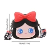 Cute Wallet Kawaii Princess Crossbody Bag Silicone Coin Purse Waterproof Shoulder Bag Cartoon Wallet for Teen Girls Women 2