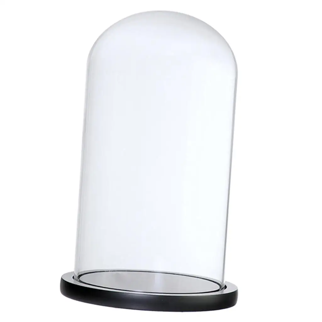 Elegant Glass Display Dome with Base for DIY Home Decor and Pinterest-Inspired Room Ideas