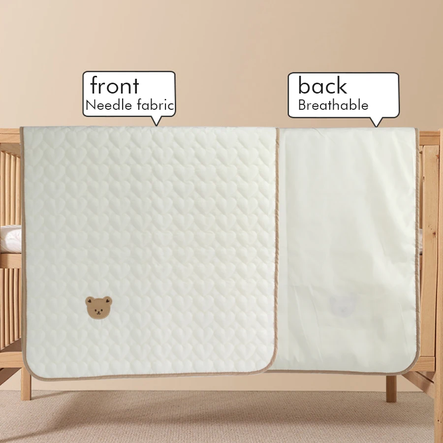Diaper Changing Pad diaper changing pad diaper changing mat Baby diaper replacement pad embroidered waterproof washable multifunctional children's mattress with a 46.5 x 23 inch floor