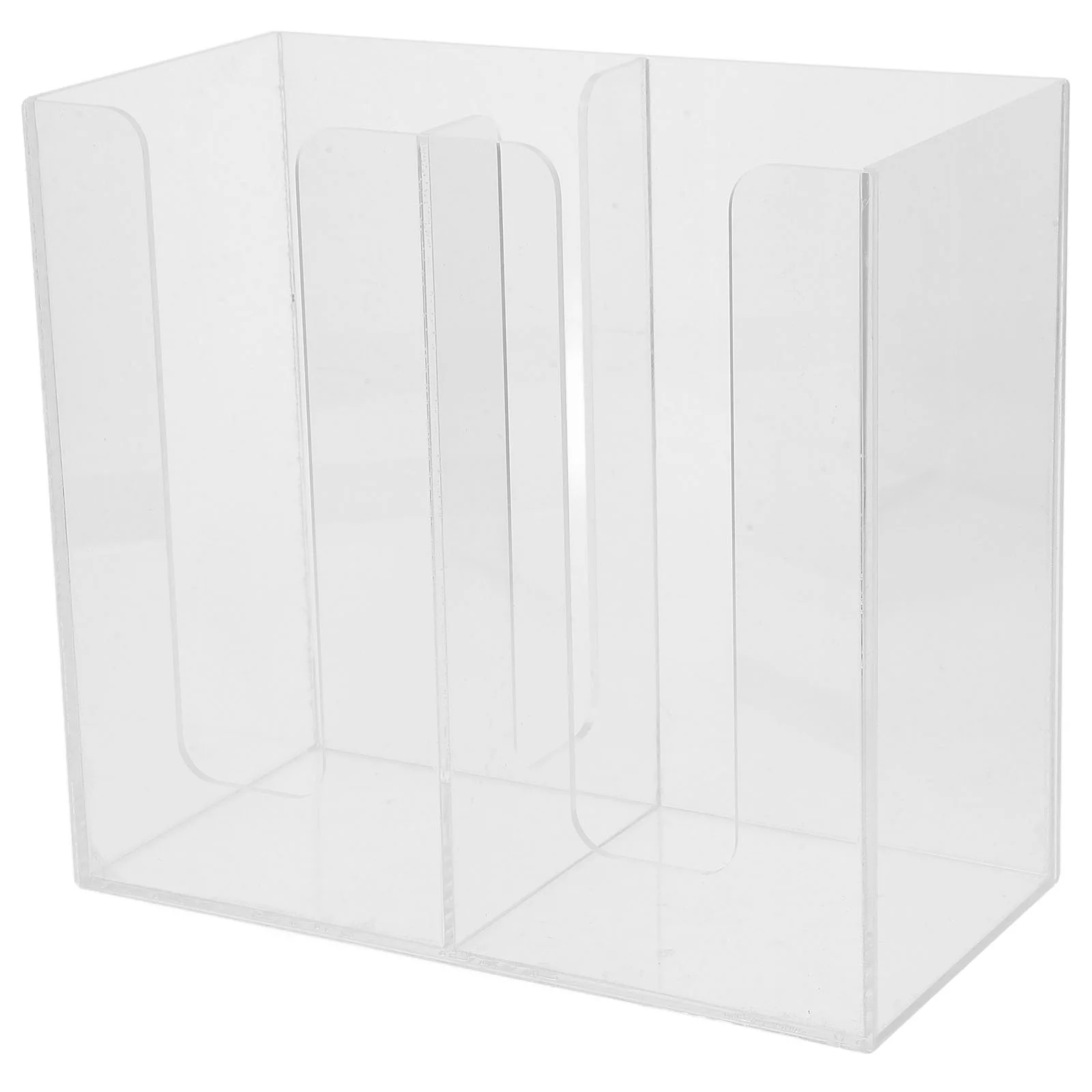 Cup Storage Holder Storage Rack Cup Holder Coffee Glasses Paper Stand Acrylic Organizer Dispenser for Indoor