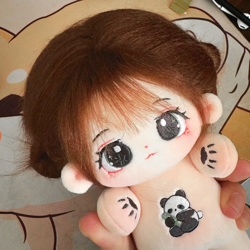 Kawaii Plush Cotton Doll Idol Stuffed Super Star Figure Dolls Cute Fat Body Cherry Blossoms Girl Doll Can Change Clothes Gift 4