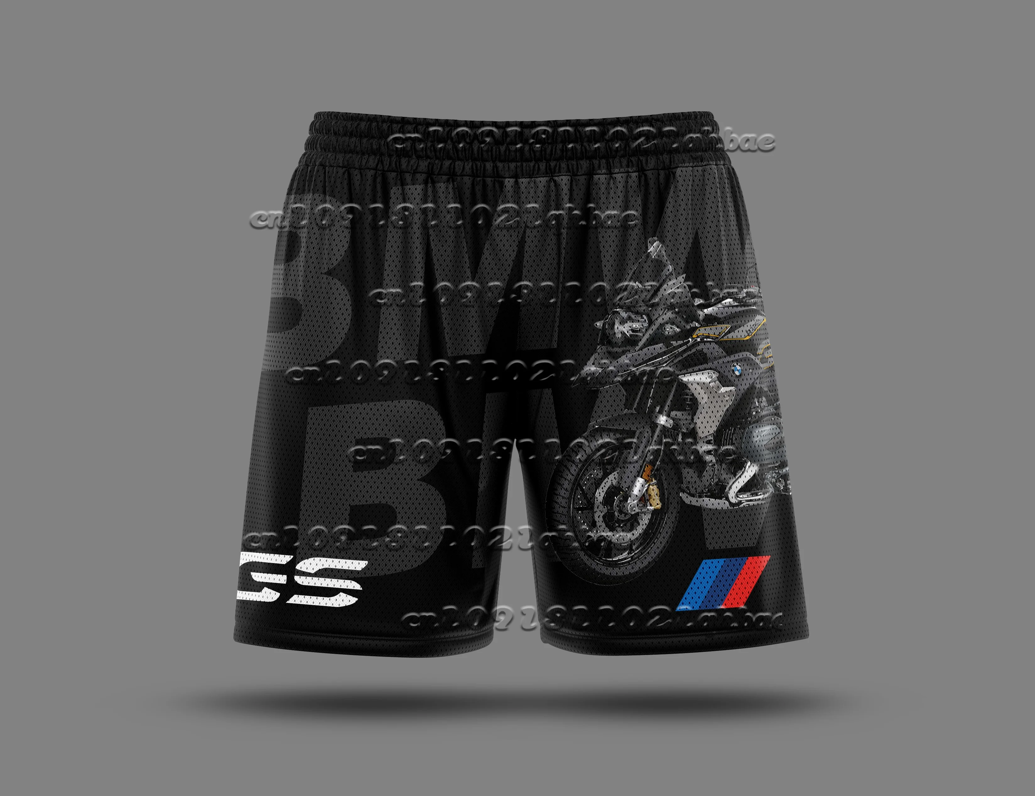 Unisex 2025 Moto GS off-road motorcycle racing shorts with quick-dry breathable fabric, styled for men and women 04