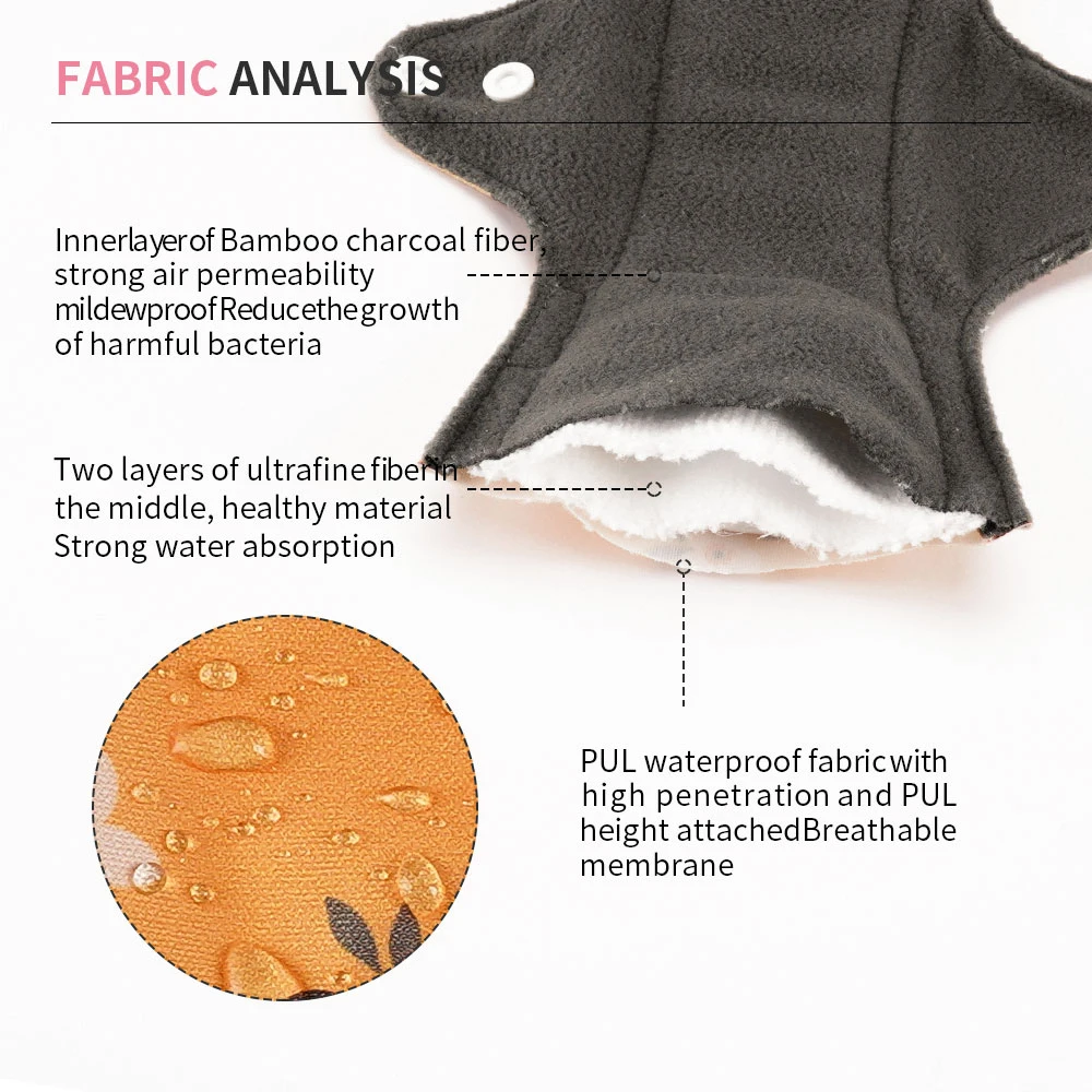 Waterproof Absorbent Menstrual Pad 1 Piece sanitary pads