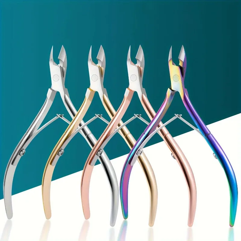 1Piece Cuticle Nipper Premium Stainless Steel Cuticle Trimmer for Manicure & Pedicure at Home/Spa/Salon