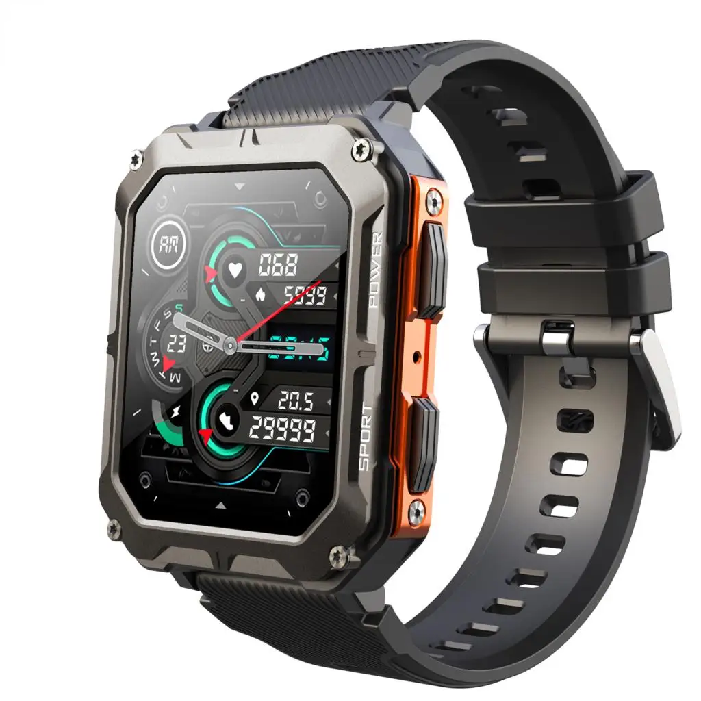 

Smart Watch Men Bluetooth Call Ip68 Fitness Waterproof Outdoor Sports Watches C20 Pro Smartwatch 1.83 Inch 240*290 HD Best