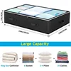 Non-woven Underbed Quilt Storage Bag Organizer Wardrobe Clothes Dust Moisture-proof Finishing Bag Foldable Storage Box 100x50x15 4