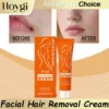 HOYGI Fast Facial Hair Removal Cream Gentle Painless Hair Growth Inhibitor Lip Face Arm Armpit Leg Skin Permanent Depilatory