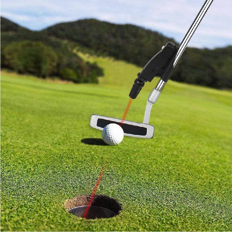 Golf Putter Laser Sight Pointer ABS Putting Training Aids 360 Degree  Adjustable Golf Practice Line Tool for Golf Swing Practice - AliExpress