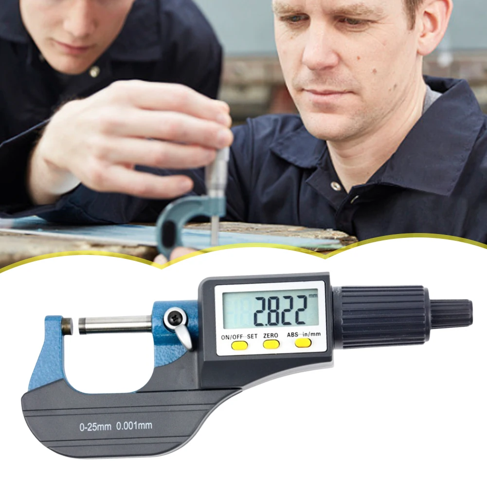 ü߰  ִ  ũι ġ, LCD ũ  ܺ ũι,  ̸  , 0-25mm, 0.01mm
