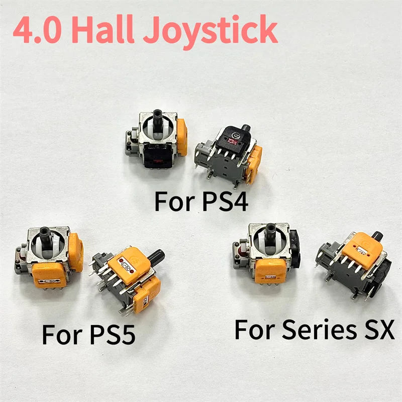 2pcs 4.0 Version Hall Effect Joystick for PS5 PS4 Controller for Xbox Series S X Thumb Stick 3D Analog Sensor Replacement