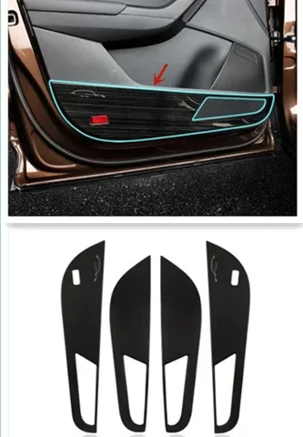

For Skoda Kodiaq 2017-2022 stainless steel car door anti-kick board anti-scratch protection decorative car accessories