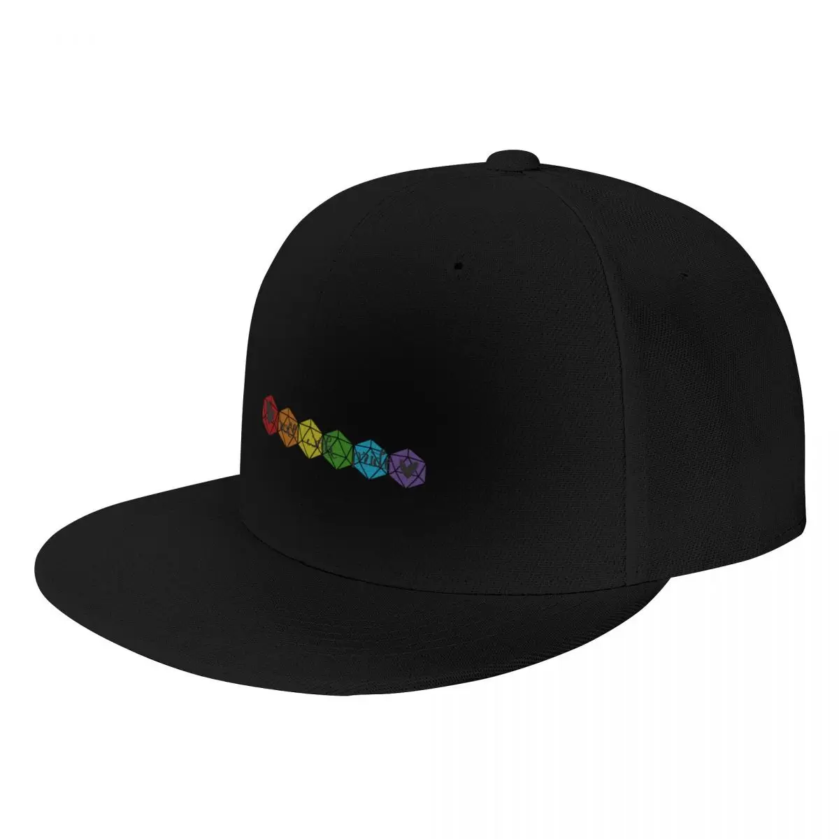 

Rainbow Pride D20 Dice (v2) Baseball Cap Dropshipping Gentleman Hat Men Luxury Brand Women's