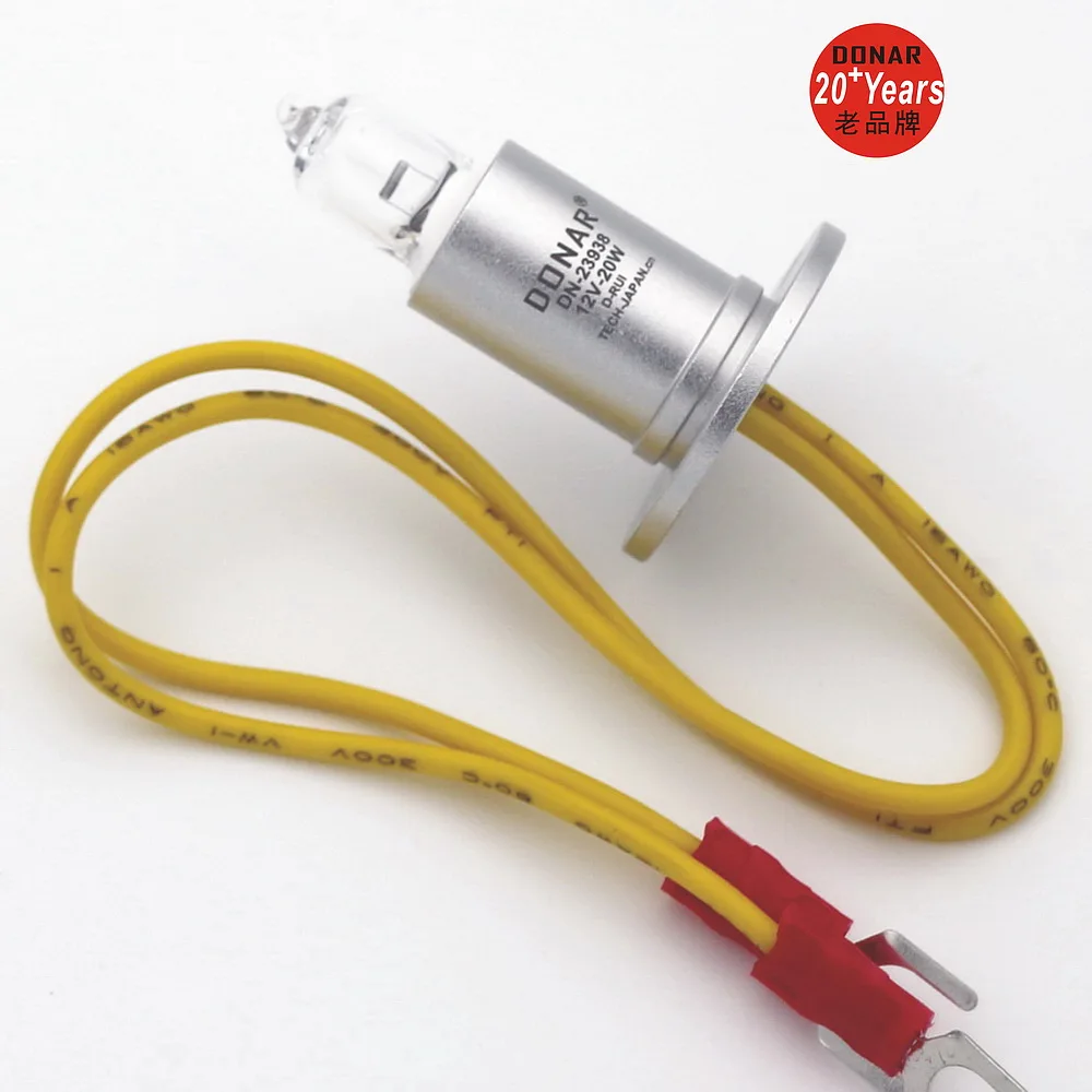 12V-20W halogen light bulb DN-23938 JC DI RUI DIRUI 12V 20W CS-T240 12V20W CS300 CS400 CS600 CS800 bio chemistry analyzer lamp
