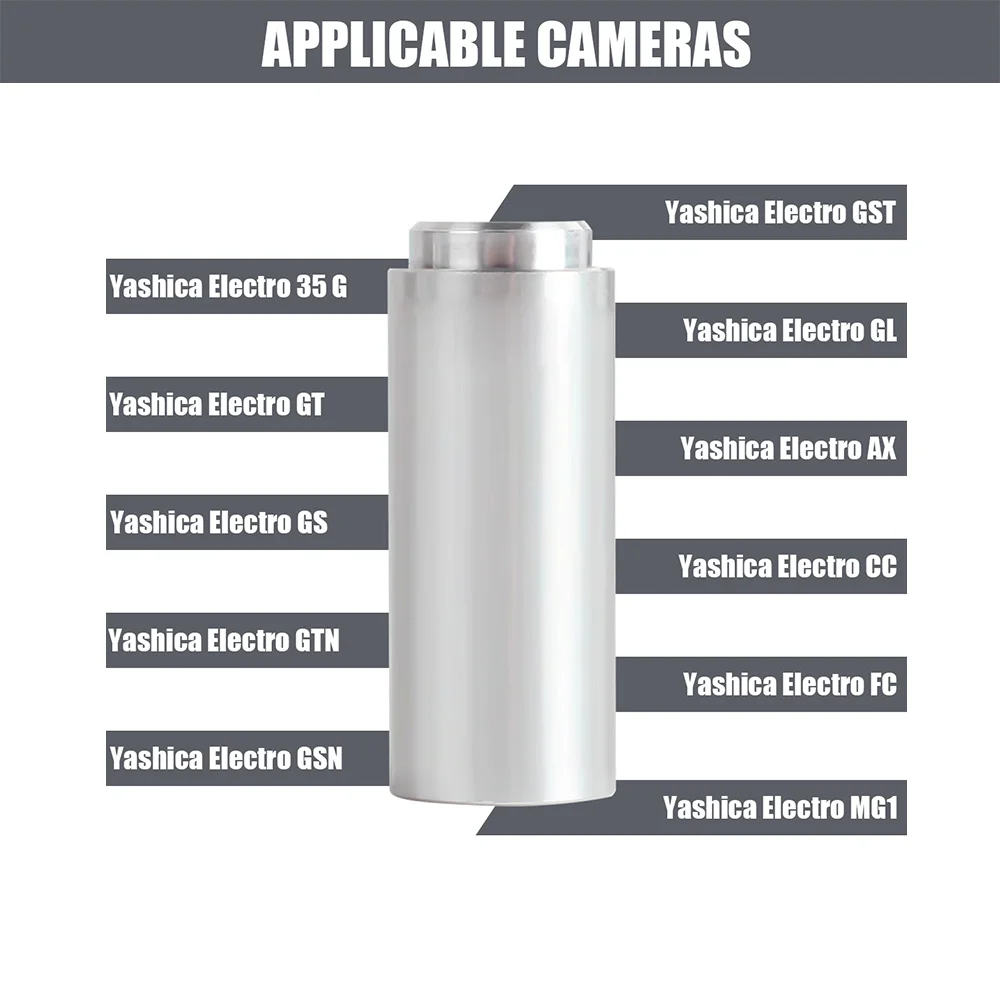 Yashica Electro 35,4lr44〜px32用バッテリーアダプター,フィルム