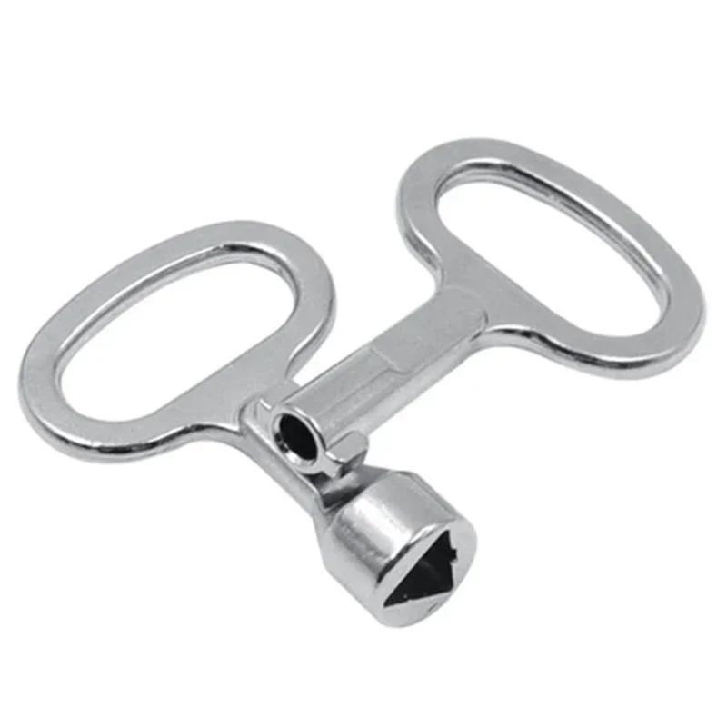 Universal Triangle Key Spanner - Multi-Point Lock Tool for Electric Cabinets, Lift Door Panels, Professional Security Wrench Set