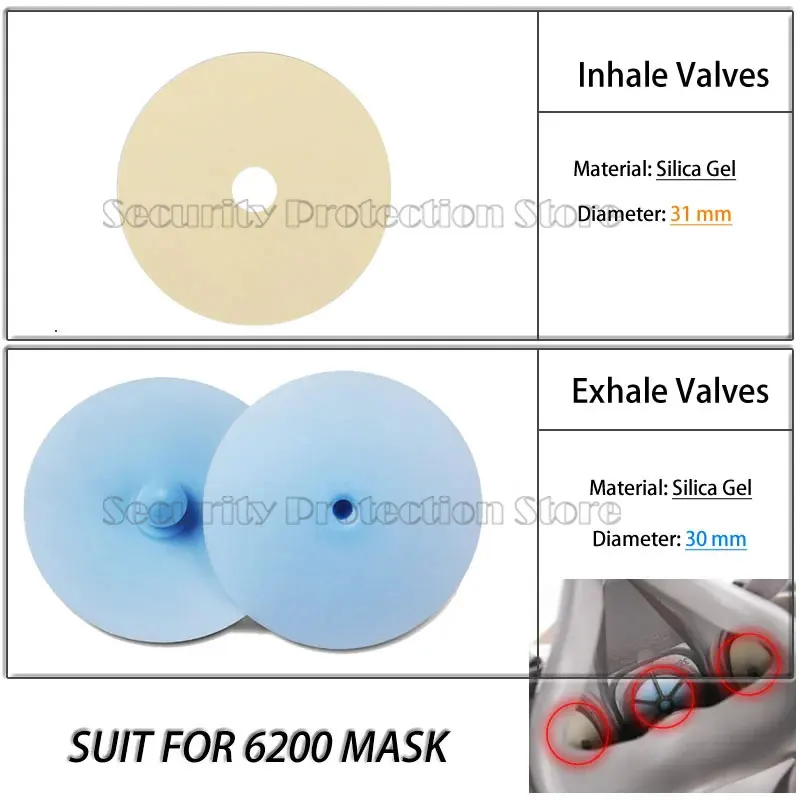 レスピレーター用ヘッドベルトバックル,6200マスクアクセサリー,6893