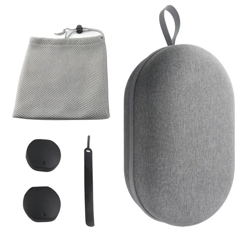 Storage Bag Set For PS VR2 EVA Hard Travel Protect Box Carrying Cover Protective Case Carrying Bag For PS VR2 Accessories