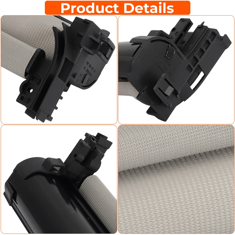 DNZOGW Rideaux Pare-Soleil Toit Ouvrant Pour Benz Pour X117 W117 X176 W176 CLA A180/A200/220/250 Ensemble De Couverture De Rideau De Pare-Soleil De Toit Ouvrant Panoramique De Voiture