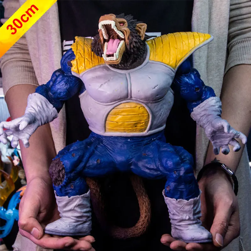 Dragon Ball 40Cm Versione Di Vegeta Great Ape 2 Generazione Di Gorilla Vegeta Great Ape Hand Office Action Figures Model Toy Gifts
