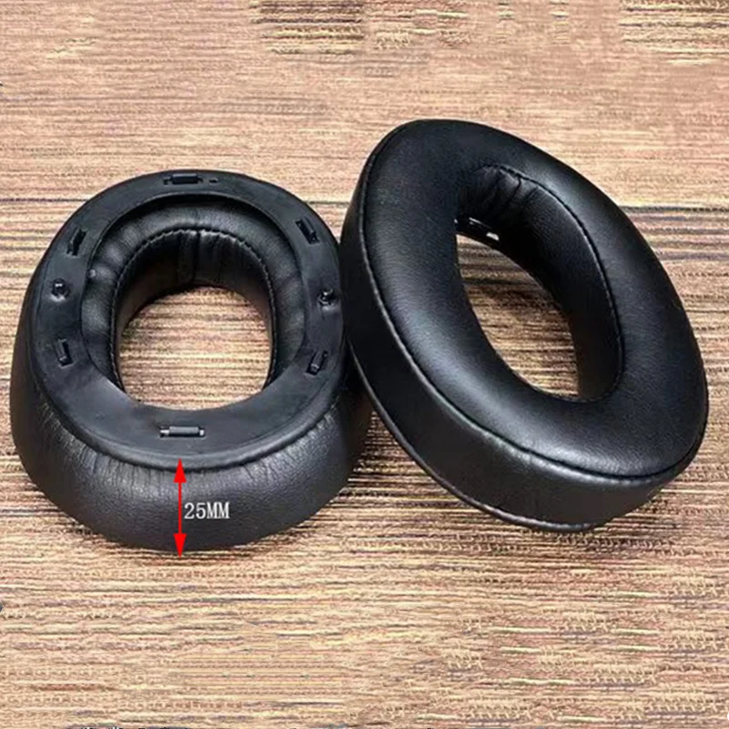 Professionale Cuffie Cuscini Di Ricambio Per Sony Mdr-1000X Wh-1000Xm2 Over-Ear Cuffie Noise Isolamento In Schiuma Di Memoria Nero