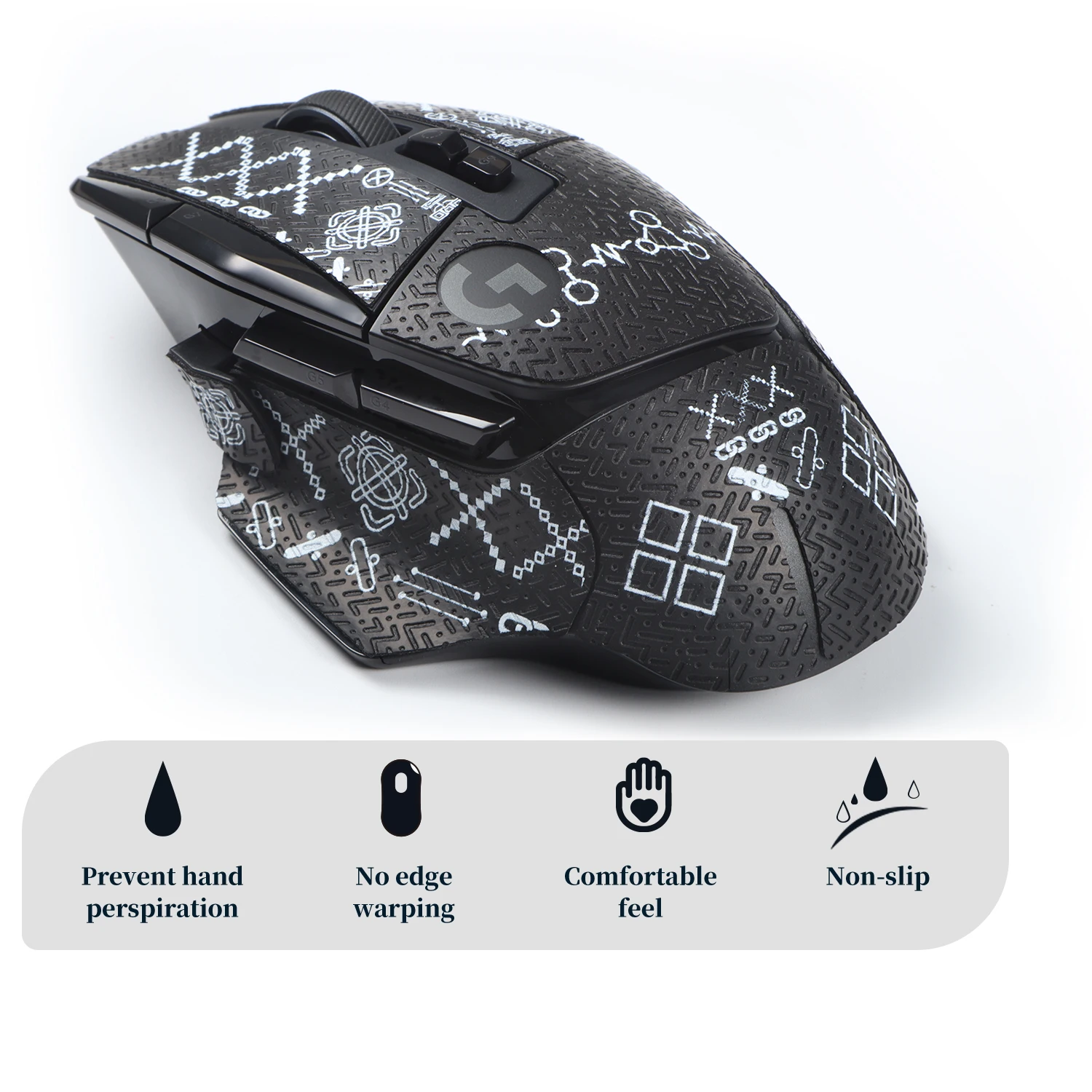 マウスグリップテープ Logitech G502 X & Logitech G502 X Plus