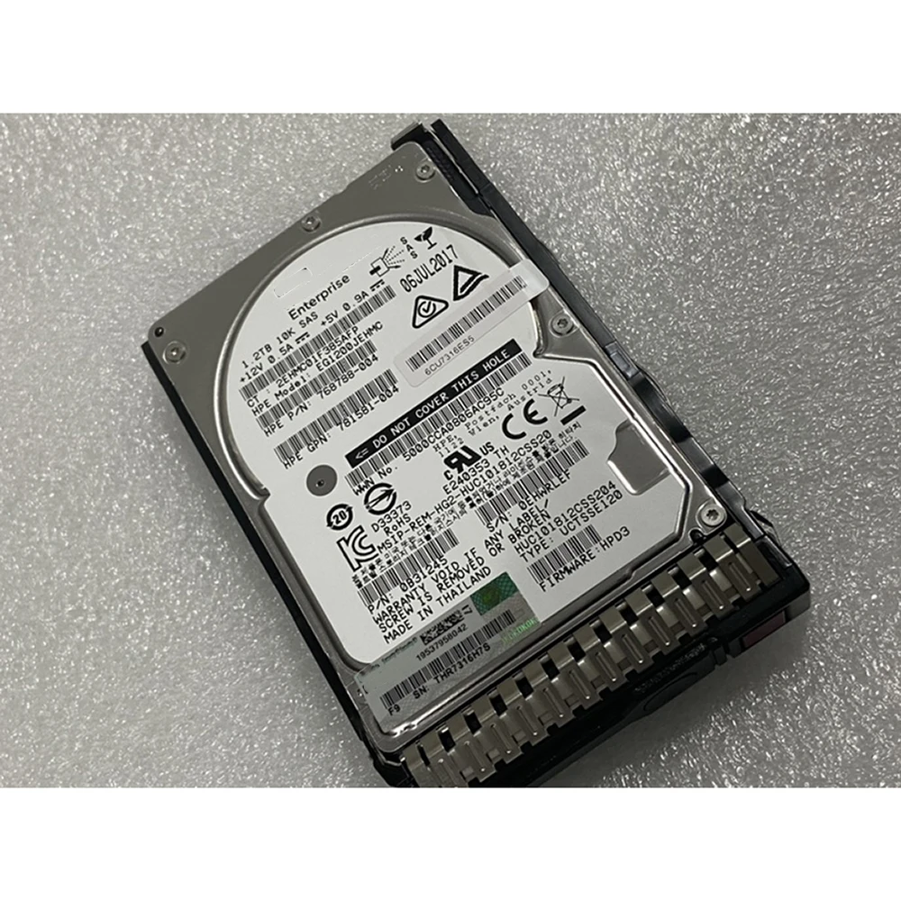 HP Gen8 G9 EG1200JEHMC 781578-001 781518-B21 1.2T 10K SAS 2.5 ϵ ũ, 1.2TB