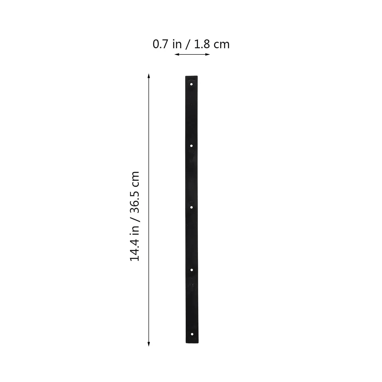 2Pcs 튼튼한 스케이트 보드 리브 본 레일 플라스틱 롱 보드 레일 부품 충돌 방지 스케이트 보드 액세서리 교체 가능한 데크