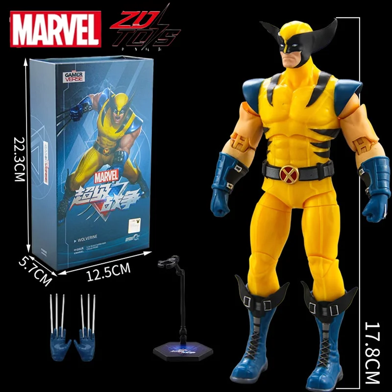 ZD Toys デッドプール & ウルヴァリン アクションフィギュア
