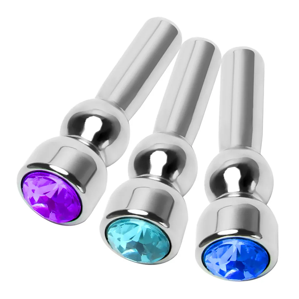 Urethral Dilator Penis Chastity Lock Metal Urethral Catheter Sex Toys For Men